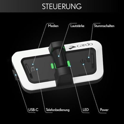 Packtalk Outdoor Helmet Communication System for Skiing