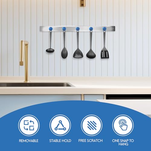 Magnetic Hooks Steel Tube Design for Cruise (10 Count)