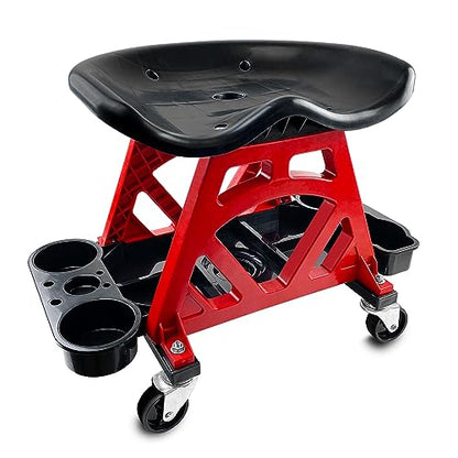 Durable Mechanic Seat with Wheels