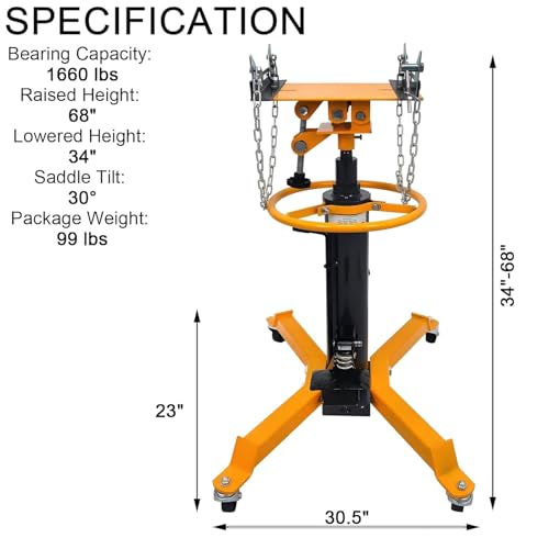 Transmission Jack 1660 lbs
