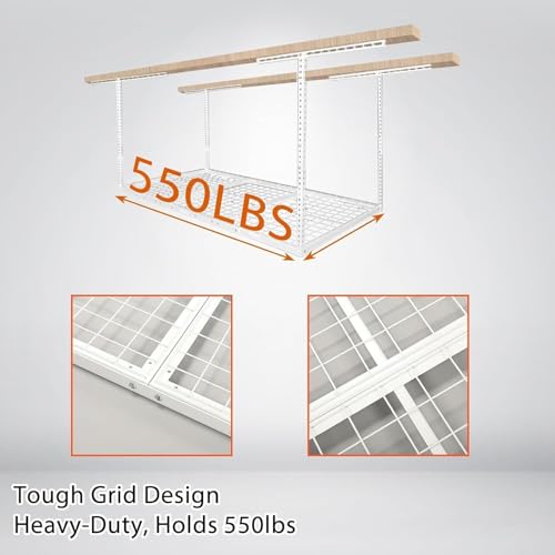 3x6 Overhead Garage Storage Rack