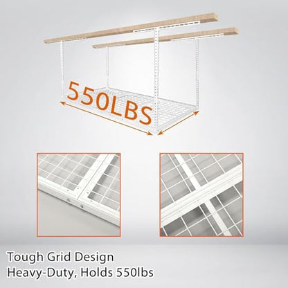 3x6 Overhead Garage Storage Rack