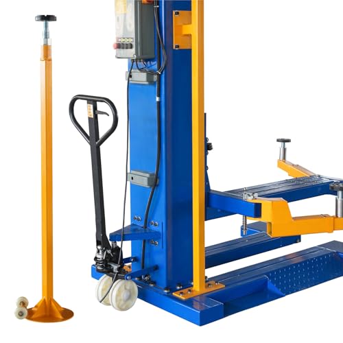 Mobile Car Lifts 6200 lb Capacity Single Post Lift 6200 220V