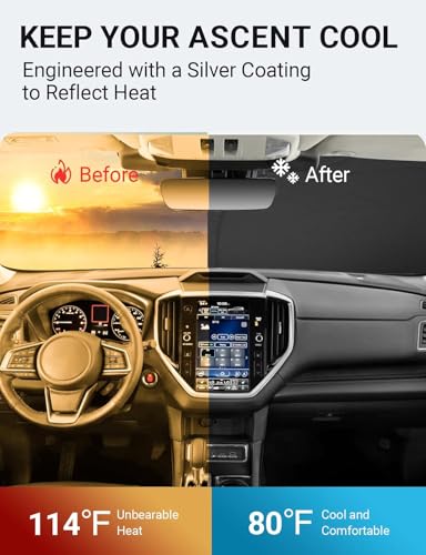 Custom Fit Car Windshield Sun Shade for 2019