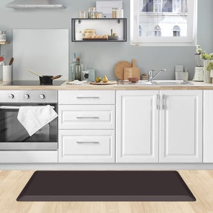 0.8" Thick Kitchen Mat Cushioned Anti Fatigue Rug Comfort Floor Mats