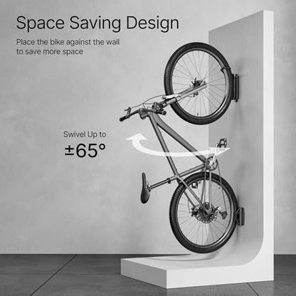Bike Wall Mount for Garage (2 Count)