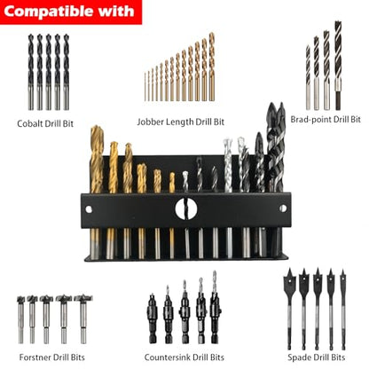 Magnetic Drill Bit Organizer