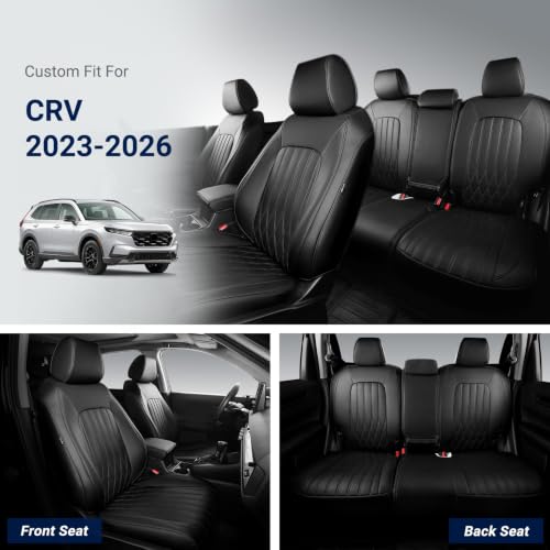 Custom for Honda CRV Seat Covers 2023 (4 Count)