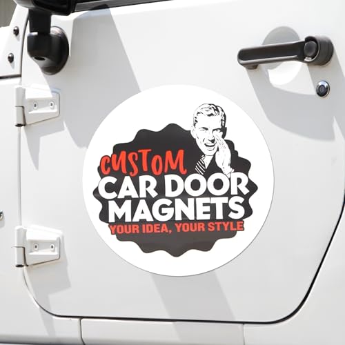 Custom Car Magnet Signs for Advertising and Promotion (2 Count)