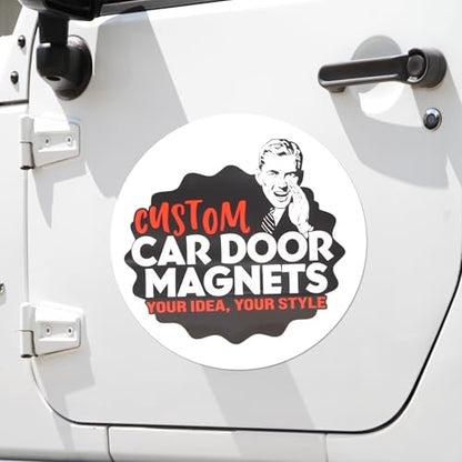 Custom Car Magnet Signs for Advertising and Promotion (2 Count)