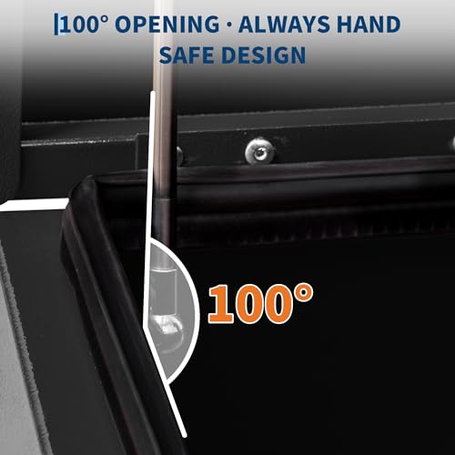 Truck Bed Tool Box Heavy Duty Steel Toolbox with Hydraulic