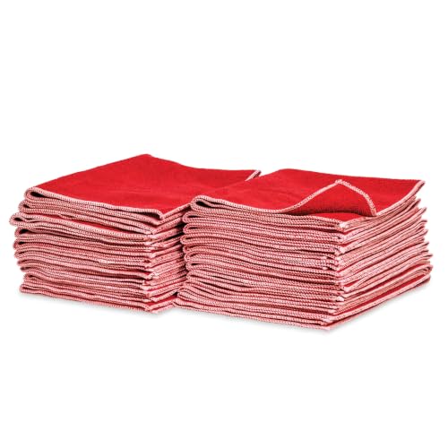 Microfiber Shop Towels for Car Cleaning and Detailing (20 Count)