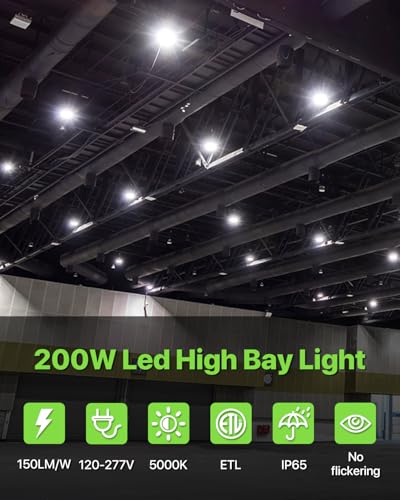 UFO LED High Bay Lights 200W 30