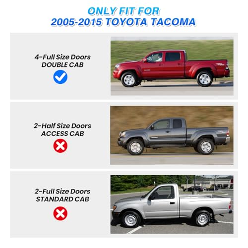 Floor Mats for Toyota Tacoma Double Cab 2005
