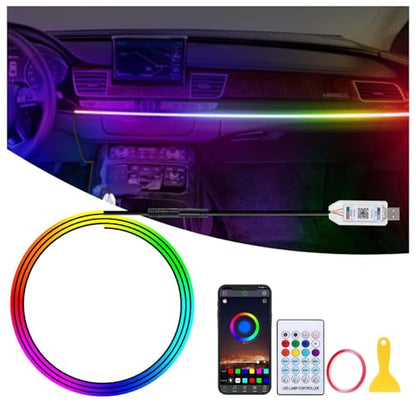 43.3in Acrylic LED Lights for Car