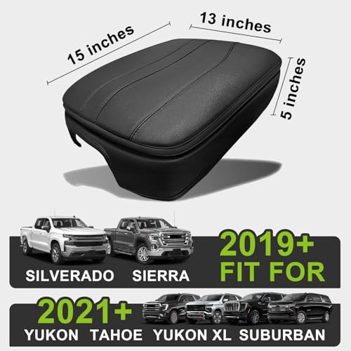 Armrest Cover for Silverado Sierra 2019