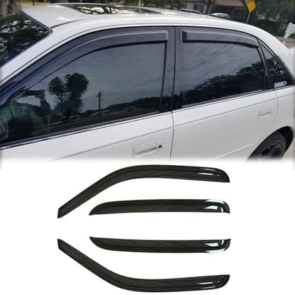 4PCS Side Window Wind Deflectors for Toyota Avalon 2005 (4 Count)