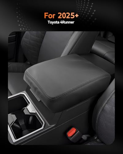 for 2025 2026 Toyota 4Runner Center Console Cover Armrest Box Cover for 4Runner