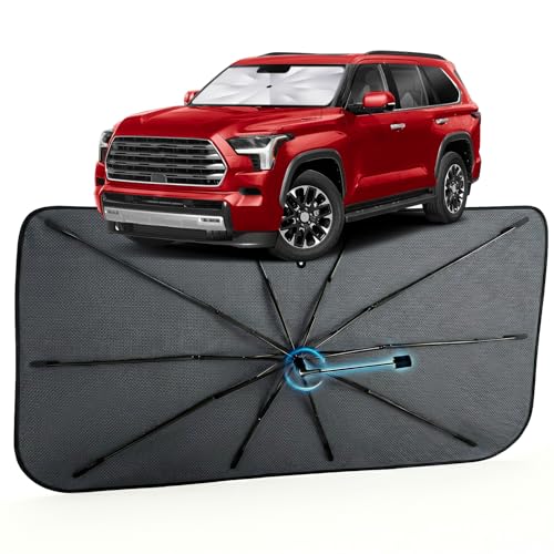 Car Windshield Sun Shade Umbrella for Toyota Sequoia 2008