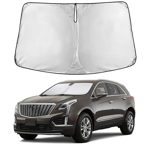 Windshield Sun Shade Compatible for Cadillac CT5 2020