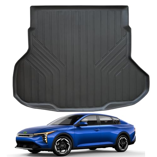 Trunk Mat for 2025 2026 KIA K4 Sedan TPE All Weather Protection Car Cargo Liners Accessories