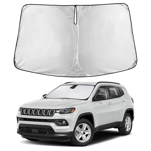 Windshield Sunshade Compatible for Jeep Compass 2017