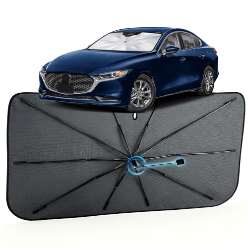 Car Windshield Sun Shade Umbrella for Mazda 3 2014