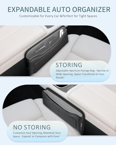 Car Seat Gap Filler Organizer