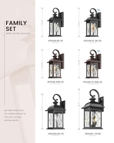 Dusk to Dawn Outdoor Front Porch Light