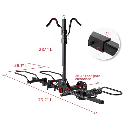 Young 200 lbs. Capacity Hitch Mounted 2