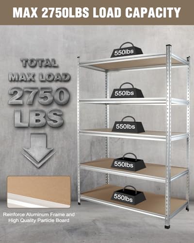 5 Tier Shelving