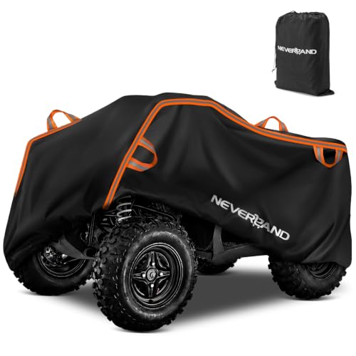 ATV Cover 420D Heavy Duty Waterproof 4 Wheeler Cover for Honda