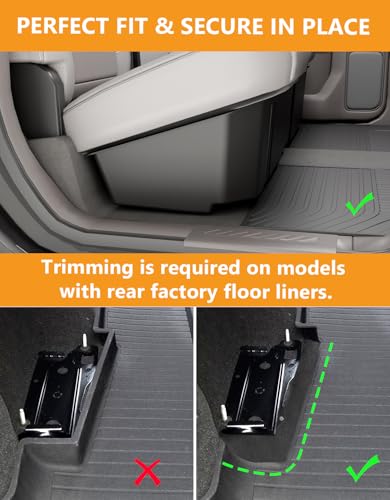 Under Seat Storage Boxes for 19