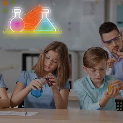 Science Laboratory Neon Sign
