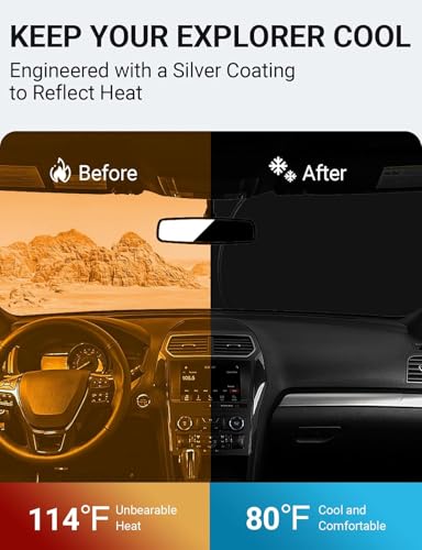 Custom Fit Car Windshield Sun Shade for 2016