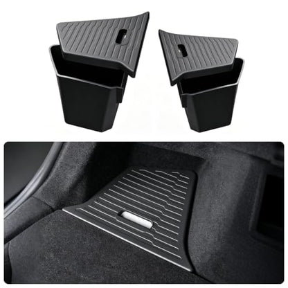 Trunk Storage Bins for 2025 2026 Tesla Model Y Juniper (2 Count)