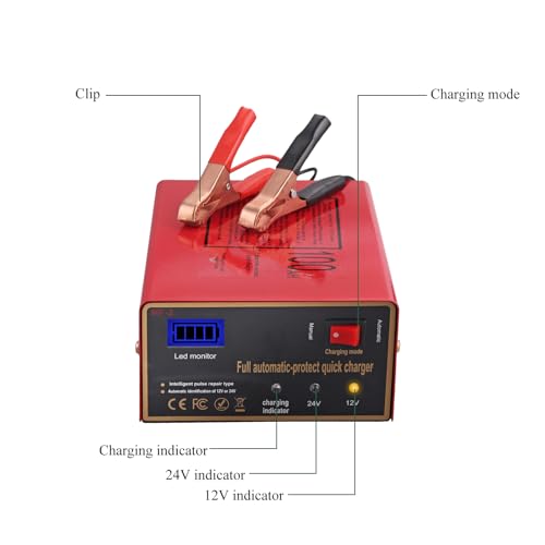 12 24V Battery Charger 10A