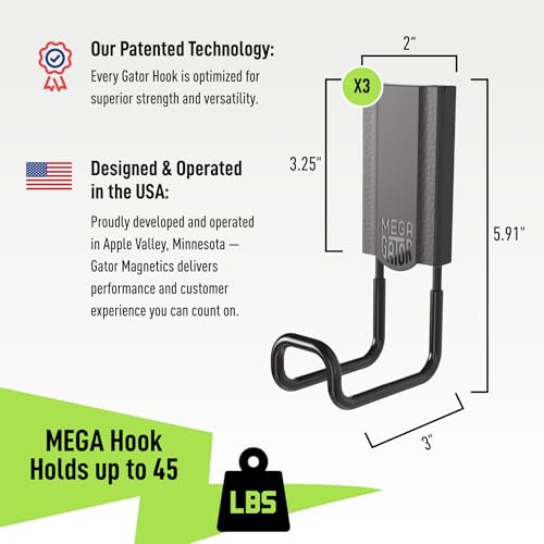 MEGA 3 in Closed Hooks