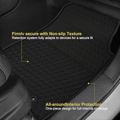 Car Floor Mats for Ford Ranger SuperCrew 2024