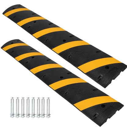 6 Ft Rubber Speed Bump (2 Count)