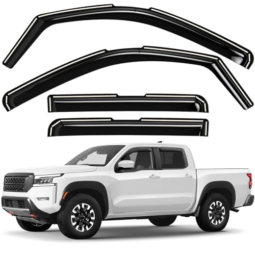 Window Deflectors Smoke Tinted in