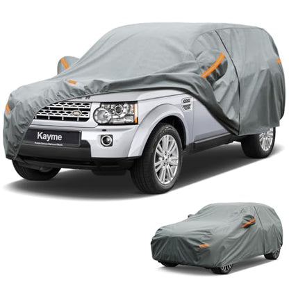 Waterproof Heavy Duty SUV Car Cover Custom Fit Land Rover Discovery