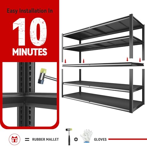 78" H Storage Shelves (2 Count)