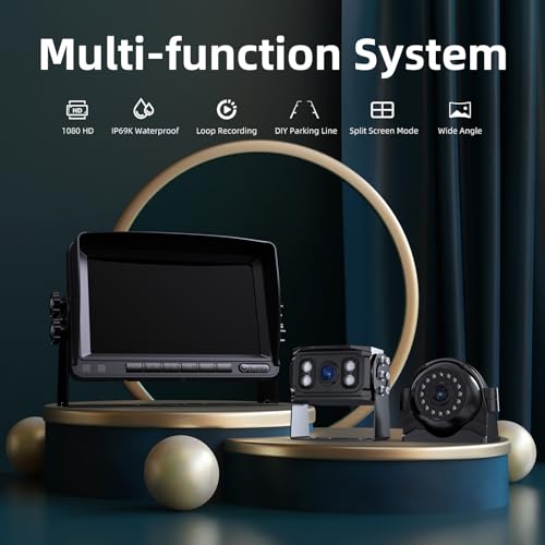 HD 1080p Backup Camera System Kit