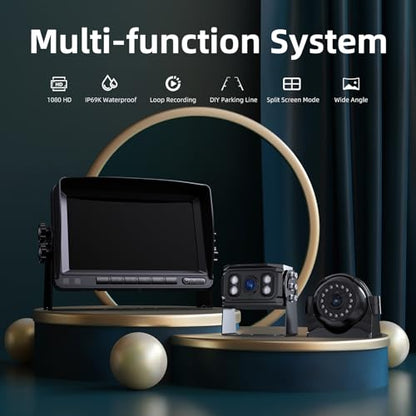 HD 1080p Backup Camera System Kit