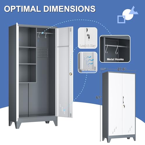 Metal Garage Storage Cabinets with Lock