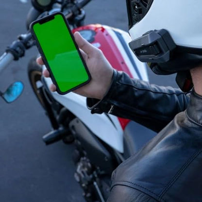 PACKTALK Edge Motorcycle Bluetooth Communication System Headset Intercom