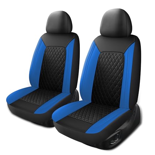Faux Leather Front Car Seat Covers (2 Count)