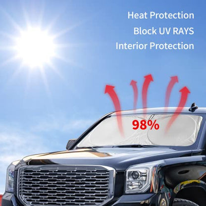 Windshield Sun Shades Sunshade for Ford F150 2021