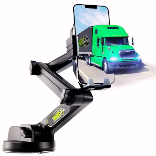Cell Phone Mount for Truck Phone Holder for Truck Drivers
